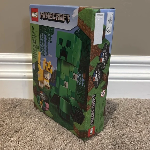 SOLD Lego BigFig Creeper and Ocelot + 
BigFig Pig with Baby Zombie - Picture 2 of 9